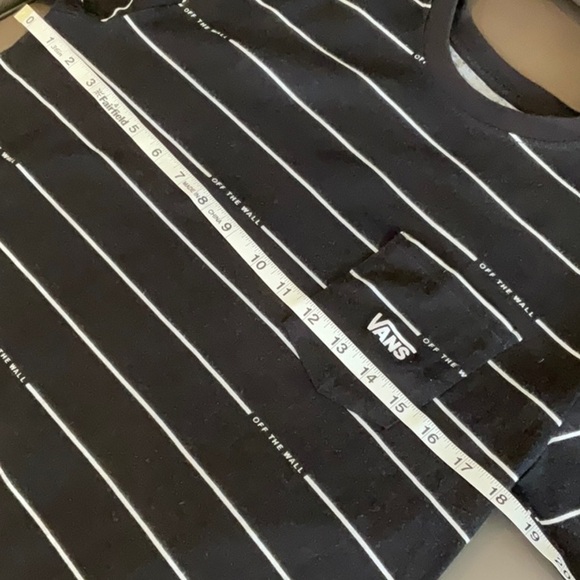 Vans Woman’s stripped tee black/white - Picture 3 of 5